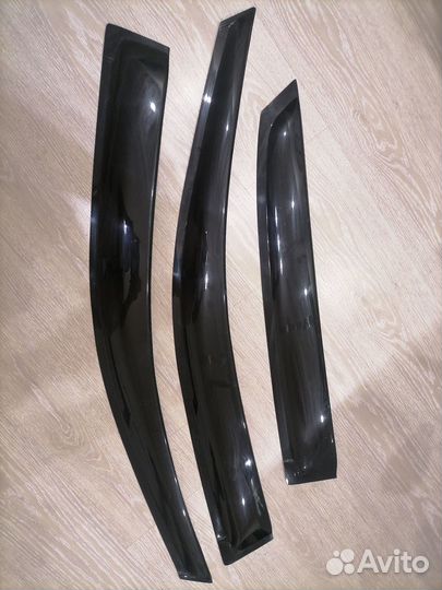 Дефлекторы боковых окон ветровики lexus rx330 3 шт