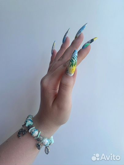 Маникюр, наращивание, брови, ресницы