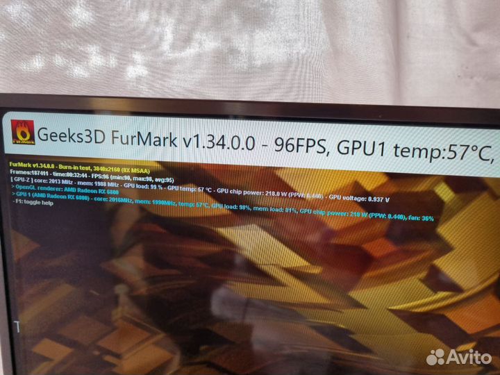 Видеокарта RX 6800