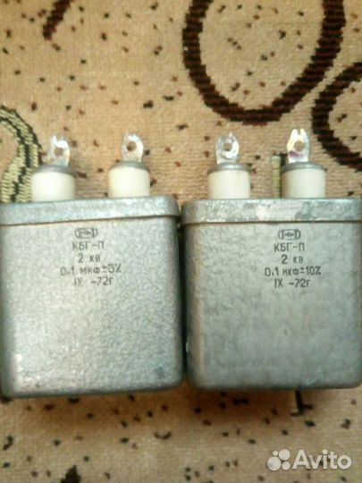 Конденсаторы СССР