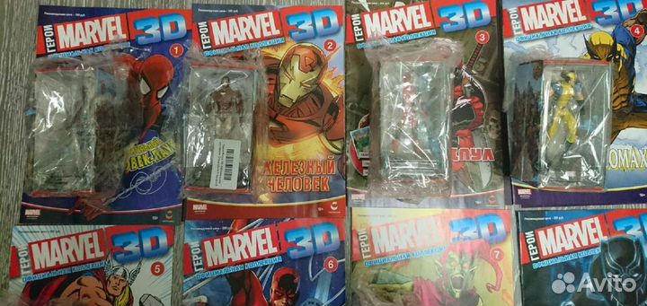 Комикс marvel + фигурка