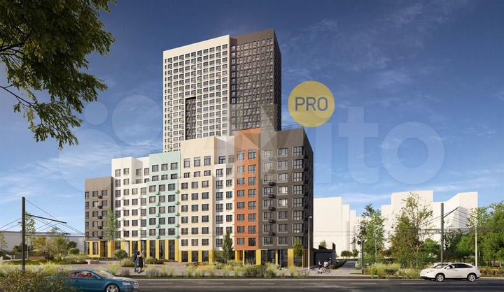 2-к. квартира, 46,1 м², 32/32 эт.