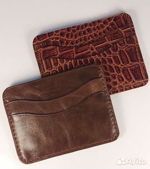 Картхолдер из натуральной кожи
