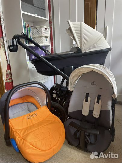 Коляска 3 в 1 quinny
