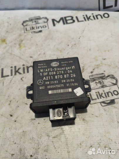 Блок регулировки угла наклона фар Mercedes Gl X164