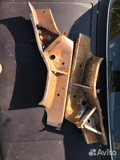 Рем часть заднего лонжерона