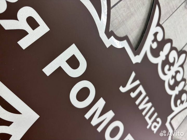 Адресные и информационные таблички