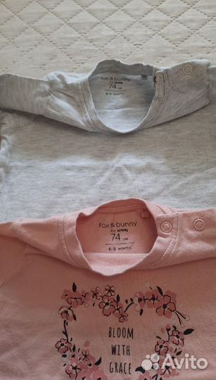 Лонгсливы на девочку 74р-р.Новые и б/у