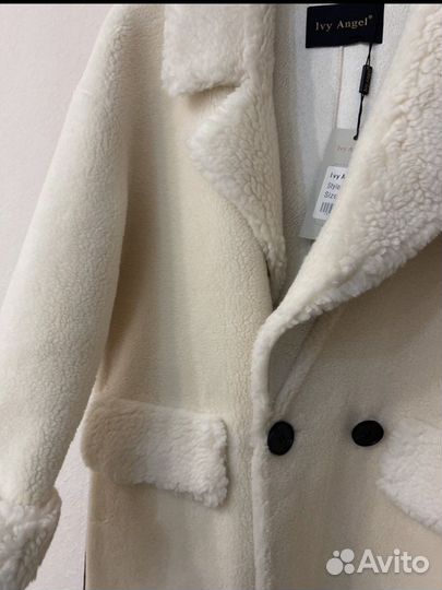 Шубка тедди натуральная ангора