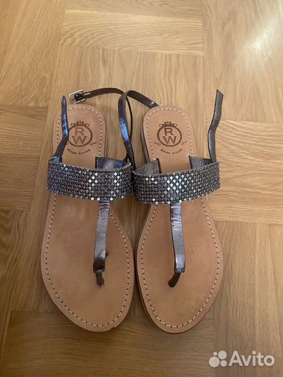 Сандалии кожа