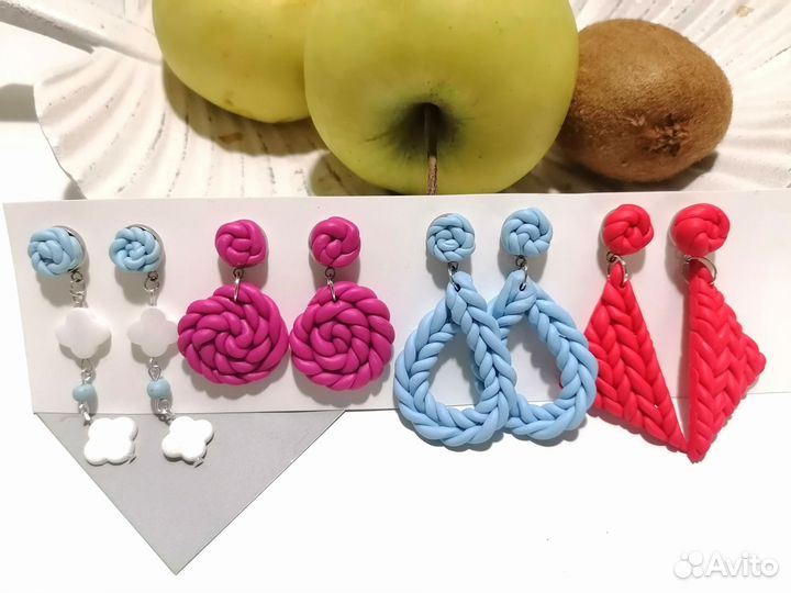 Сережки ручной работы