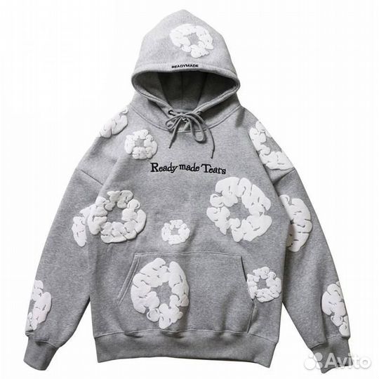 Худи Denim Tears Серая