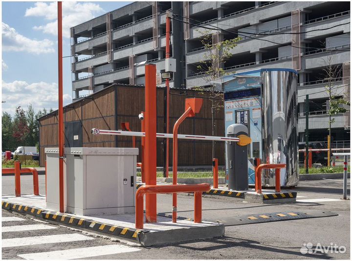 Автоматизированная платная парковка \ Шлагбаум