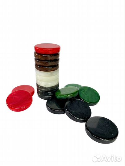 Комплект Шашек Для Нард