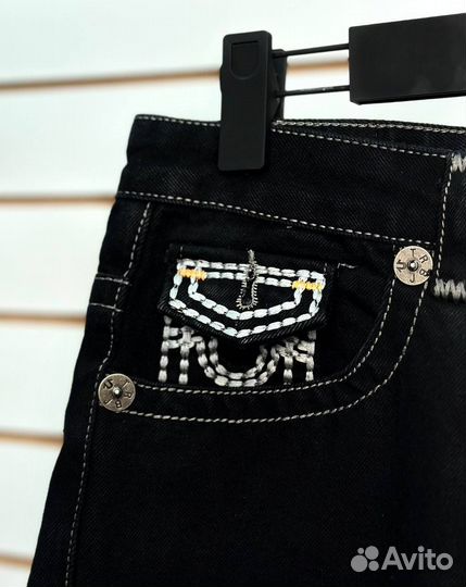 Джинсы true religion широкие