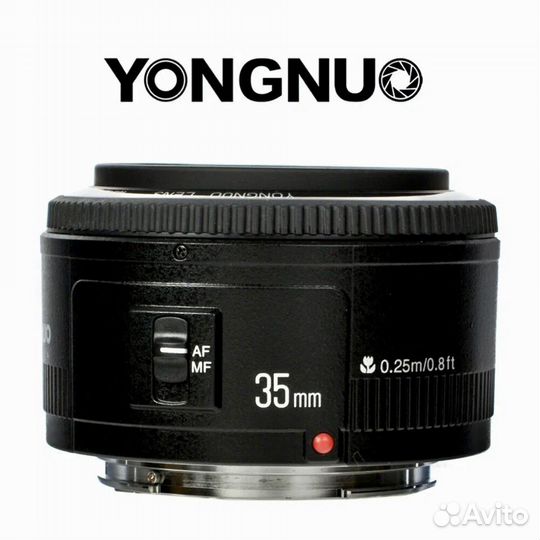 Объектив Yongnuo YN35mm F2 Canon EF