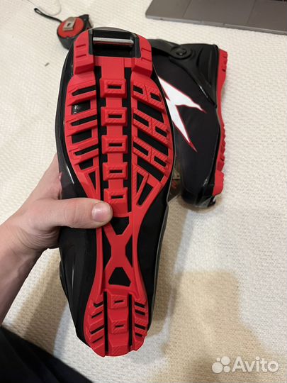 Ботинки лыжные race speed skate черный р. 44