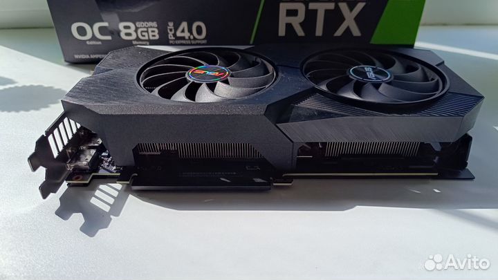 Видеокарта asus RTX 3060ti