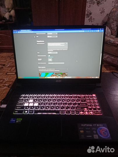 MSI katana 17 B13V