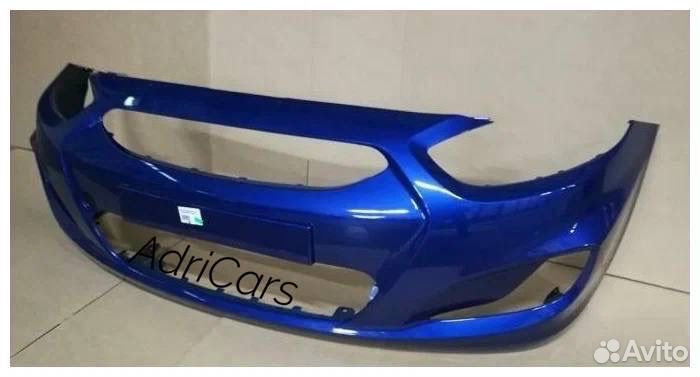 Бампер новый на машину Hyundai Solaris 2010-2014