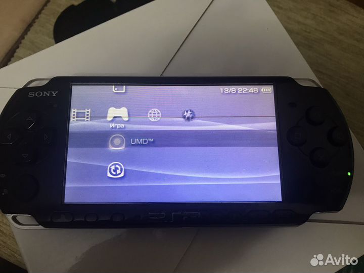 Sony psp и две игры