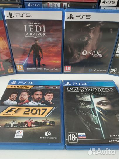 PS5 Oxide/ Jedi/ RDR/ Dishonored/ Formula 1