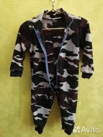 Флисовый комбинезон 98