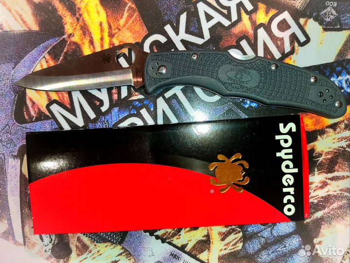 Нож spyderco Ontario rat 1,endura,delica
