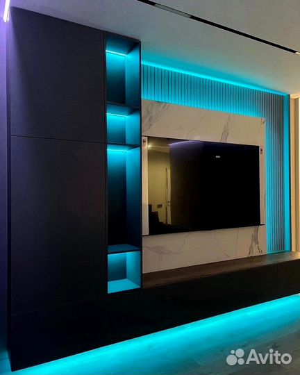 Зона под телевизор на заказ