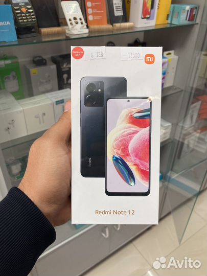 Телефон Xiaomi redmi note 12 6/128