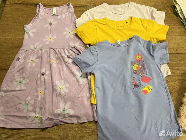 Вещи пакетом для девочки 116