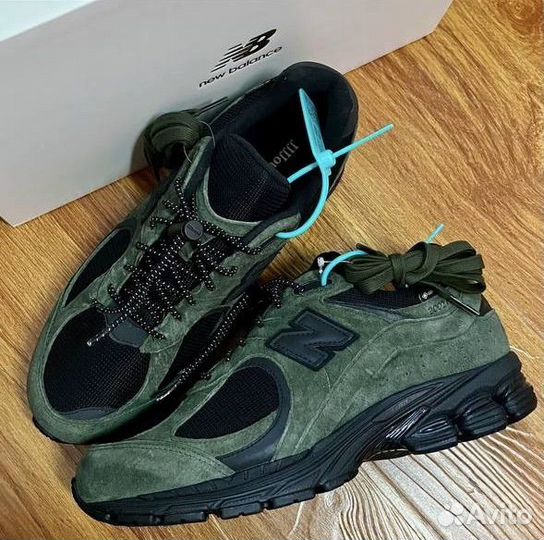 New balance 2002r gore tex jjjjound green(Оригинал