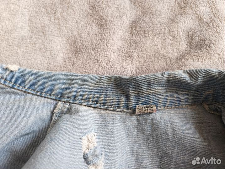 Джинсовая жилетка женская 46 48