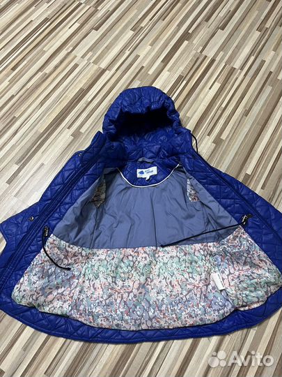 Пальто демисезонное для девочки 92