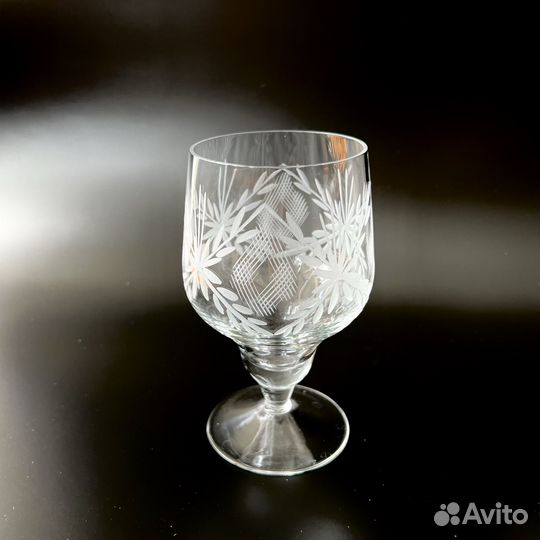 Рюмка бокал Хрусталь СССР для крепленого алкоголя