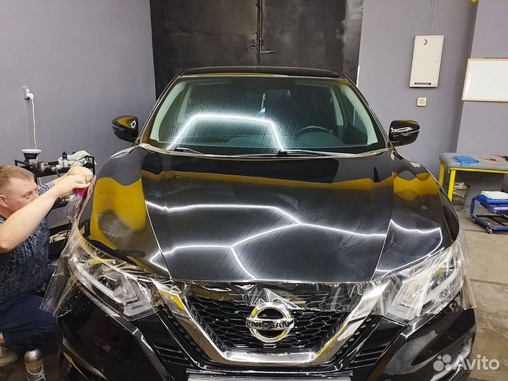 Бронепленка, бронирование фар, оклейка пленкой