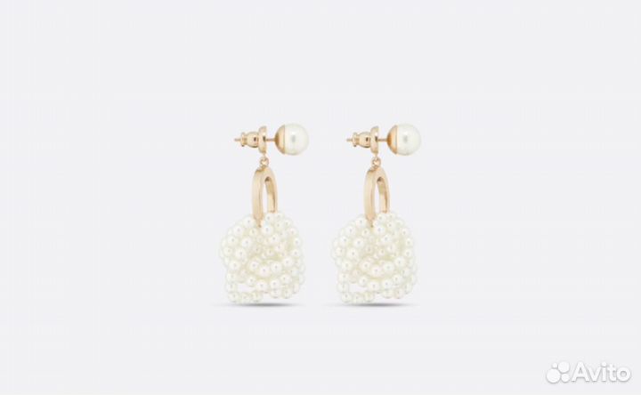 Серьги Dior Bow Earrings