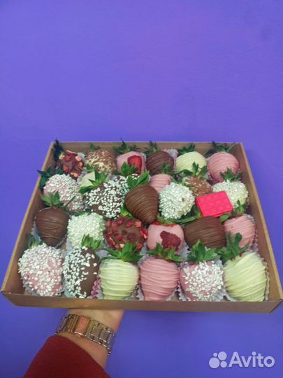 Клубника в шоколаде