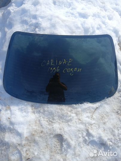 Стекло заднее Toyota carina-E Corona T19