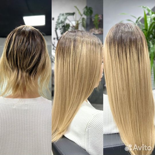 Незаметное наращивание волос