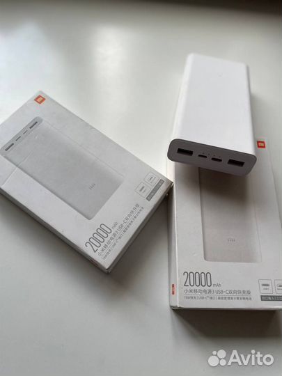 Повербанк xiaomi 20000 с быстрой зарядкой