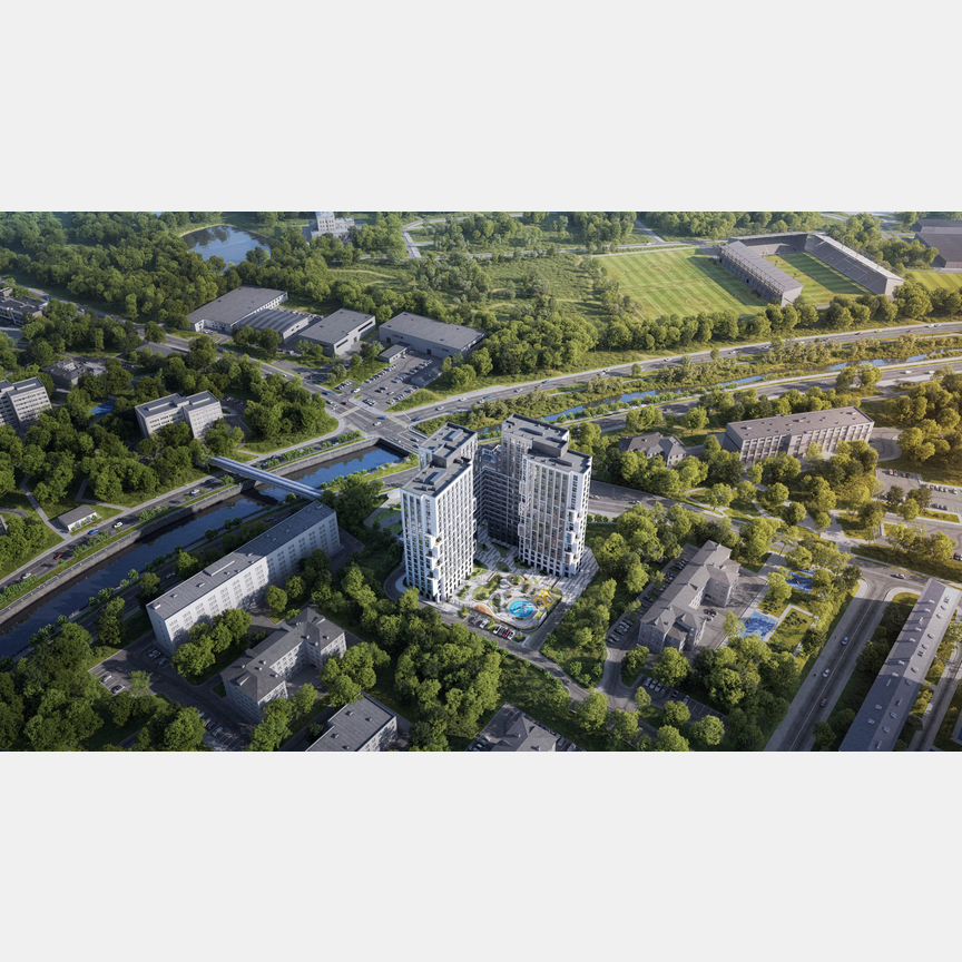 3-к. апартаменты, 62 м², 2/20 эт.