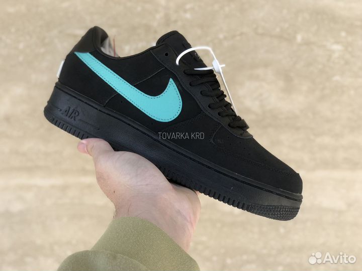 Кроссовки Nike Air Force 1 Low Tiffany Black