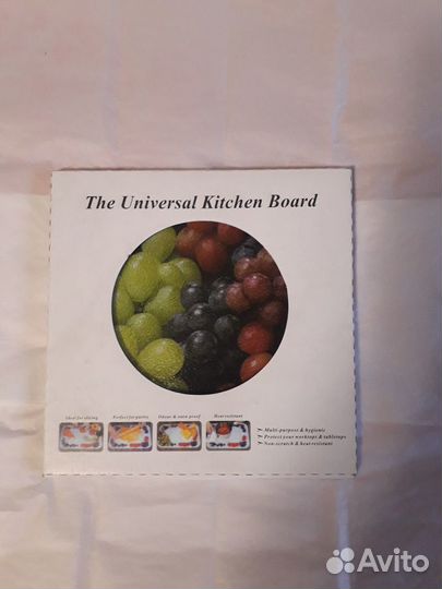 Разделочная доска из стекла