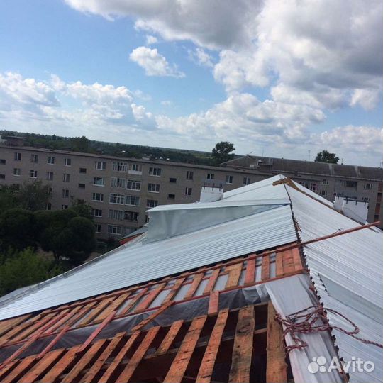 Ремонт крыши,протечки,монтаж снегозадержателей