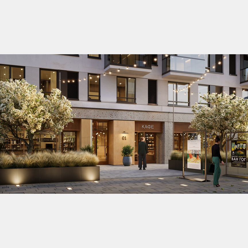 1-к. квартира, 55,5 м², 3/15 эт.