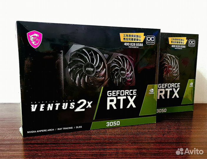 MSI GeForce RTX 3050 ventus 2X OC