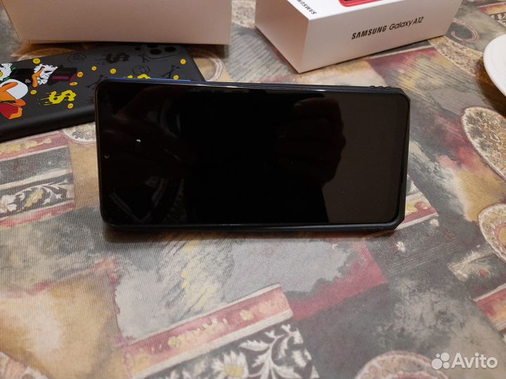 Силиконовый чехол для Samsung Galaxy A12