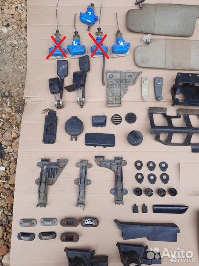 Пластик салона на ауди 80 б3,б4