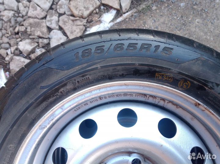 Колеса летние 185/65 R15 с дисками 5х110
